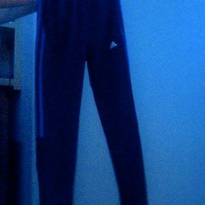 navy blue adidas boys pants